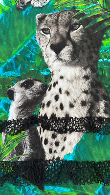 Marc Cain Kleid, N3, neu m. Etikett, Wildlife, rassig, animal, tolles Design