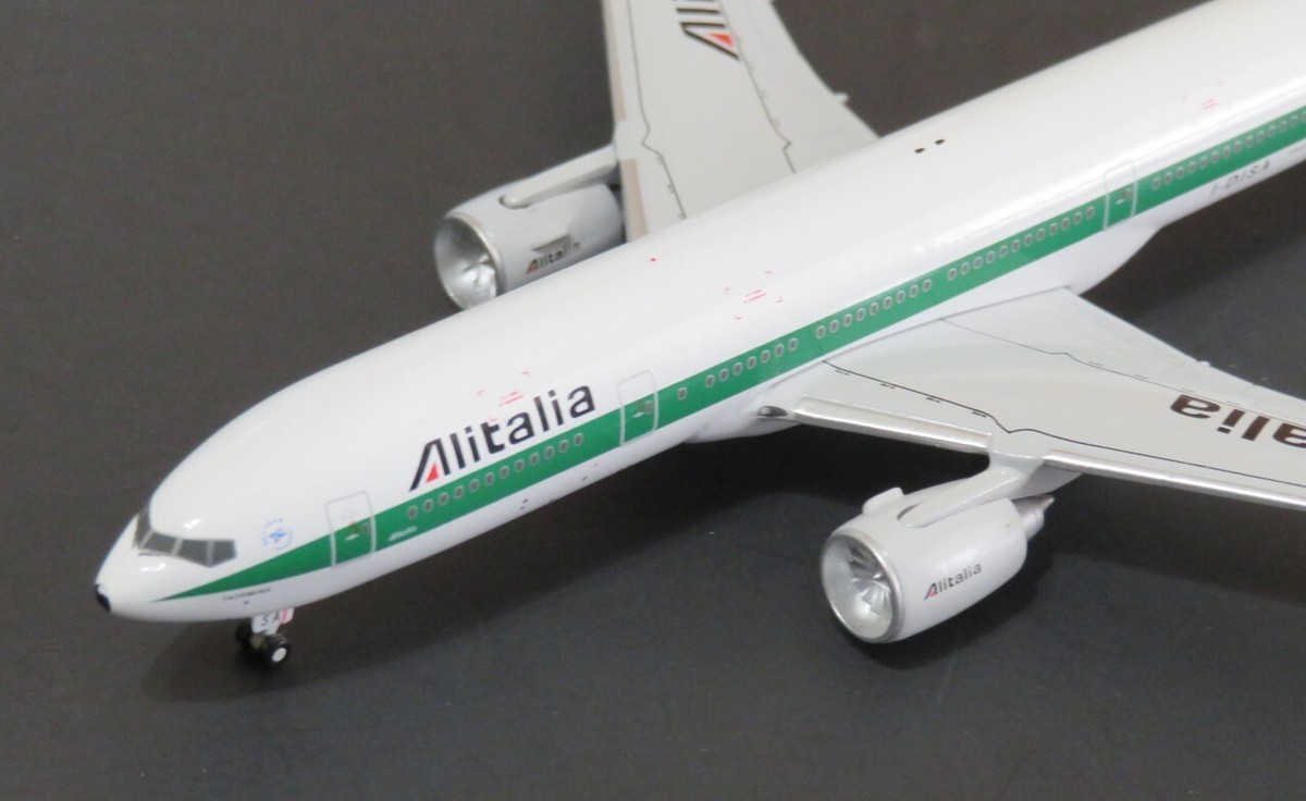 Gemini Jets Alitalia B777-200. I-DISA. 1:400 Scale. Rare