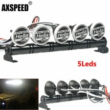 AXSPEED Roof LED Light Bar 5-Led for 1:10 RC Crawler AXIAL SCX10 D90 TRX-4 CC01