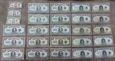 Reprint on paper with W/M (SET-B) Canada 1923 y DIFFERENT TYPES - Free Shipping
