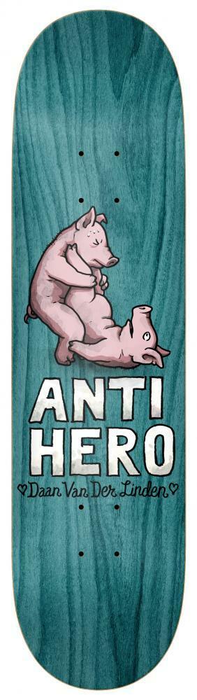 Anti Hero Daan Liebhaber II Skateboard Deck, 21.3cm