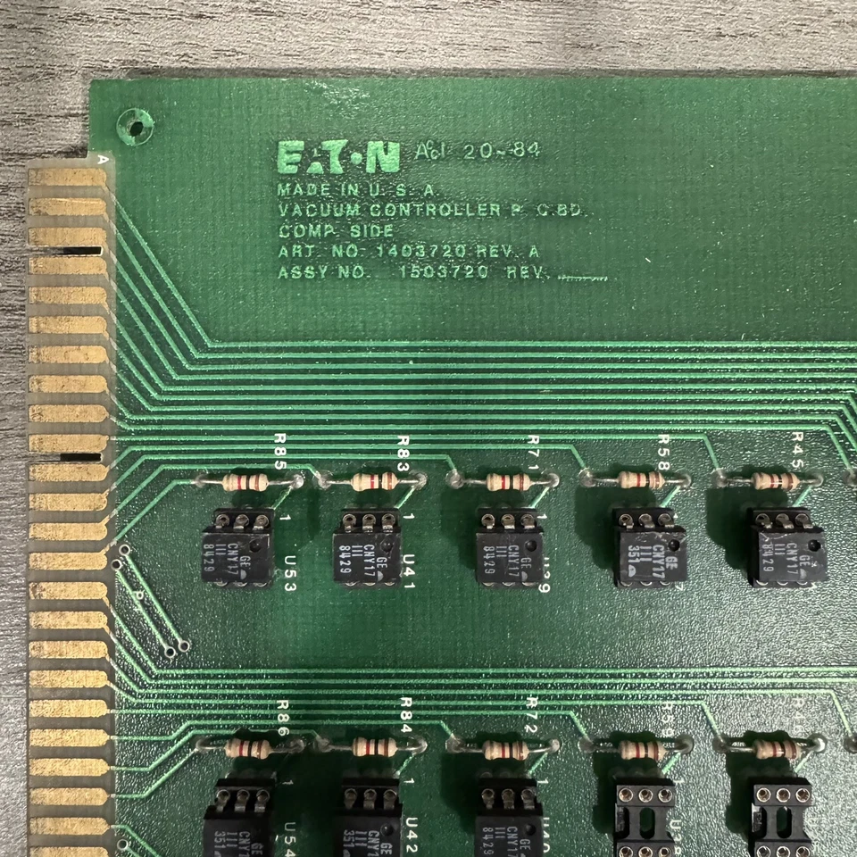 Controlador de vacío PCB 1403720 VAC I/O Eaton / Axcelis 1503720 Foto 2 de 4