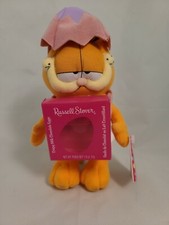 NWT Garfield Cat Easter Doll Russell Stover Box