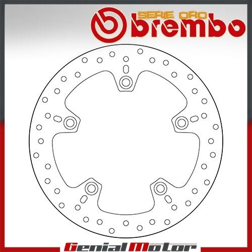 Brake Disc Fixed Brembo Serie Oro Rear for Bmw R 1200 Rt 1200 2005 > 2007 - Bild 1 von 2