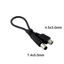 DC Power Cable 4.5x 3.0mm Female To 7.4 x 5.0mm Male Plug Adapter DELL HP Laptop