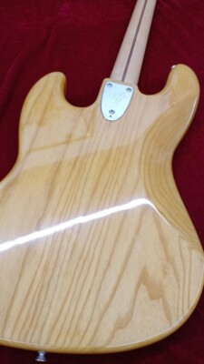Fender Japan JB75-80 Jazz Bass Natural Made in Japan 1984 Electric