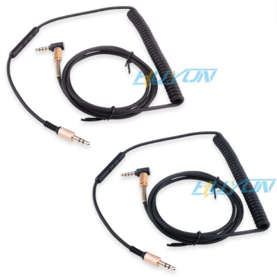 Replacement Audio Cable for Marshall Major III Monitor MID Headphones With MIC