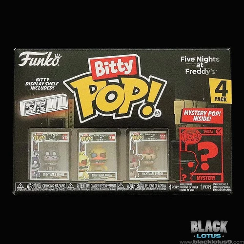 Funko Bitty Pop! Five Nights At Freddy's Nightmare Bonnie Chic FNAF IN STOCK Pop