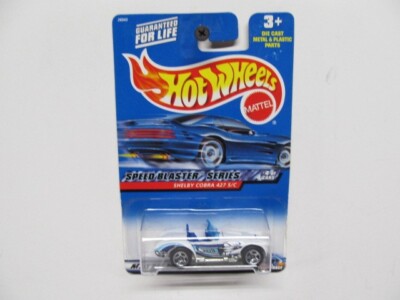 Hot Wheels - Speed Blaster Series - Shelby Cobra 427 S/C w/ RARE 5 Spoke Wheels