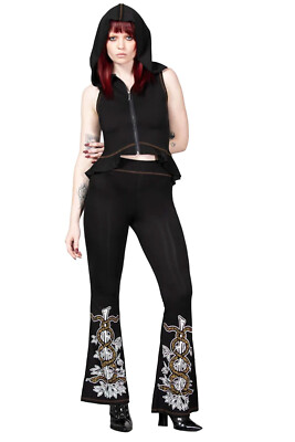 KILLSTAR Schlaghose - Serpent's Trick - Schlangen - Gothic - Stretch
