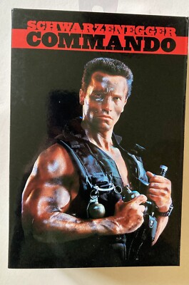 NECA Commando, 30th Anniversary John Matrix  Schwarzenegger SEALED Action Figure