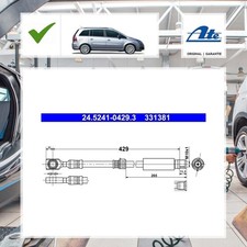 1x Ate Bremsschlauch OPEL ZAFIRA / ZAFIRA FAMILY B (A05) 1.8 (M75)