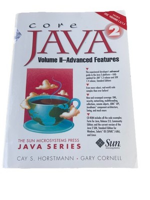 Core Java 2 Volume II Advanced Features Horstmann Cornell W/cd ROM Book