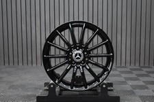 Genuine Mercedes CLA A Class AMG 18" Alloy Wheel Rim REFURBISHED Gloss Black x 1