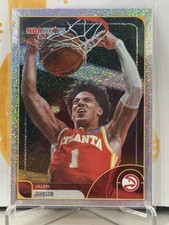 2025-26 Topps NBA Hoops Jalen Johnson Pixel Burst #50