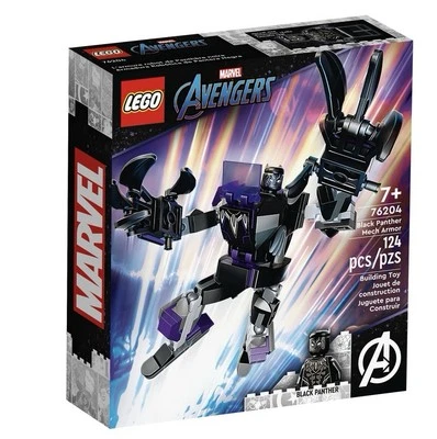 LEGO MARVEL 76204- BLACK PANTHER MECH ARMOUR- NEW