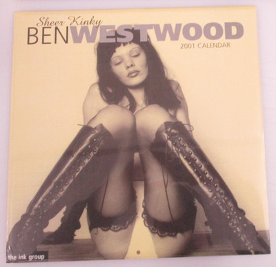 2001 BEN WESTWOOD SHEER KINKY WALL CALENDAR LINGERIE WOMEN 12X12 NEW SEALED
