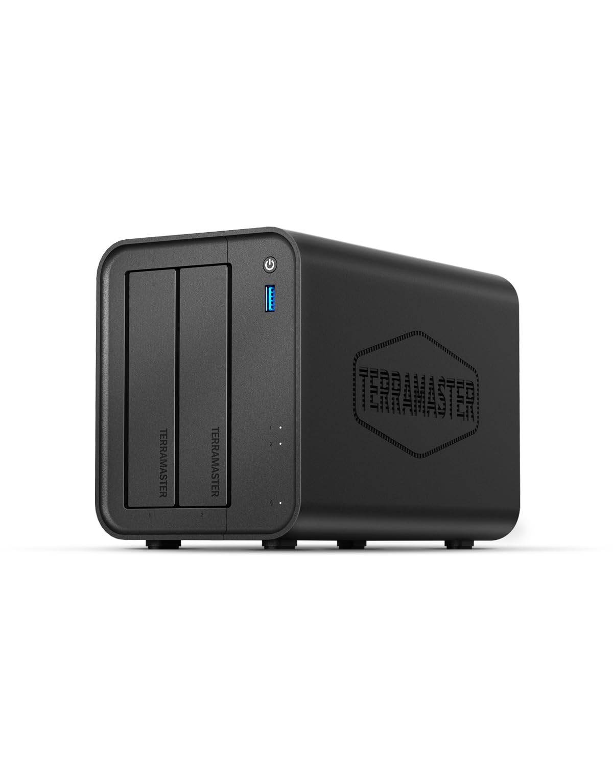 TERRAMASTER F2-425 2-Bay NAS Storage -Intel x86 Quad-Core CPU, 4GB RAM, (e9q)
