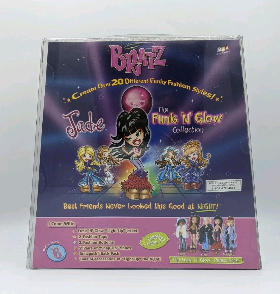 2002 Fall Limited Edition Bratz Funk 'n' Glow Collection Jade Doll