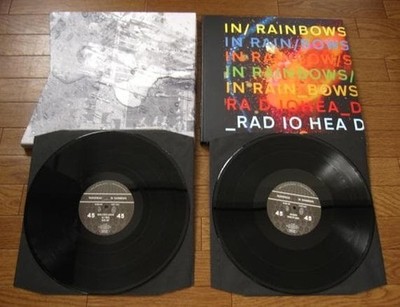 Radiohead In Rainbows 限定 BOX SET Radiohead In Rainbows Limited Edition Vinyl Box Set Japan 2LP 2CD