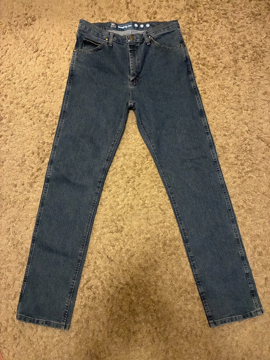 25+ Wrangler Regular 32 Size Jeans Men's 34 in Inseam for sale