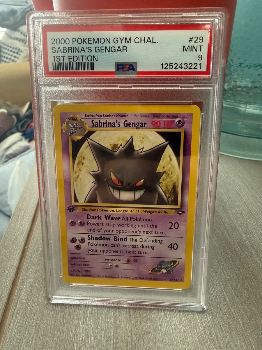 sabrina's gengar pokemon card #94 EXTENDED ART has haunted collectors since its debut in the original 151 Sabrina's Gengar Extended Art