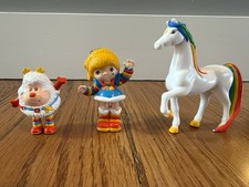 Vintage 1983 Rainbow Brite, Twink Starlite Mini PVC Figures Hallmark HMK CDS