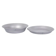 Boundless Voyage Ultralight Titanium Bowl Pan Plate Dish with Carry Bag Outdo...
