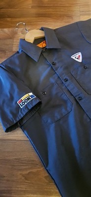 Rossignol Ski Look Binding Shop Shirt Retro Size Small COLLECTORS. SIZE small