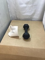 Hex Dumbbell 2.5kg Rubber Weight Decathlon Home Gym Fitness Open Box