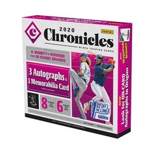 2020 Panini Chronicles Baseball Hobby Box - 1st Off The Line (FOTL)