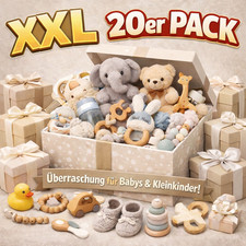 XXL 20er Pack Baby Geschenkbox Überraschung für Babys Kleinkinder Geschenkset