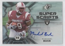 2007 SPx Super Scripts Michael Bush #SS-BU Auto 03rx
