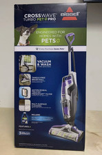 FREE SHIPPING Bissell 2306 CrossWave Pet Pro Wet-Dry Vacuum Cleaner - Purple
