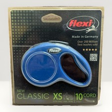 azul flexi classic xs extra pequeño máximo 18 libras 10 pies cable embalaje desgastado