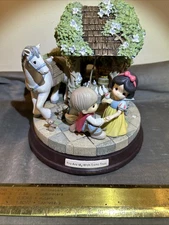Precious Moments Disney Snow White You Are My Wish Come True Deluxe Musical READ