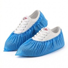 Shoe Covers Disposable Non-Slip, Waterproof Boot Covers with Compact Roll for...