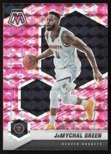 2020-21 Panini Mosaic Mosaic Camo Pink JaMychal Green #122 Denver Nuggets