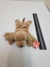 1997 Ty Beanie Baby Spunky The Dog Stuffed Plush Toy