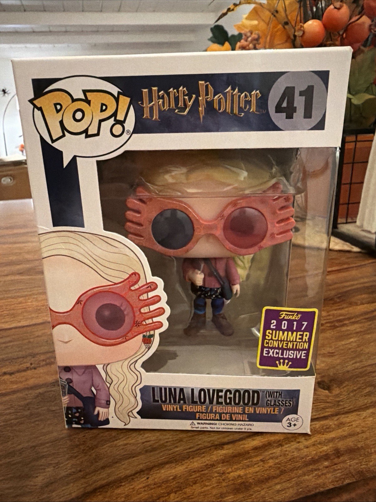 Funko Pop! Luna Lovegood 41 (With Glasses) 2017 Summer Convention SDCC Exclusive