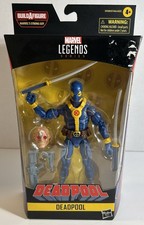 MARVEL LEGENDS BLUE SUIT DEADPOOL ACTION FIGURE STRONG GUY BAF NEW SEALED X-MEN