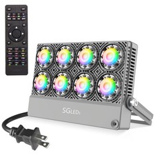 LED Flood Light 50W 330W Muticolor Outdoor Tree Decoration Area Party RGB Light