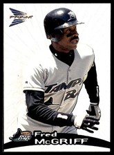 1999 Pacific Prism Fred McGriff Tampa Bay Devil Rays #140