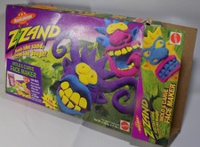 1996 Nickelodeon ZZand Mold Carve Face Maker Mattel W/ Box, Pink Sand