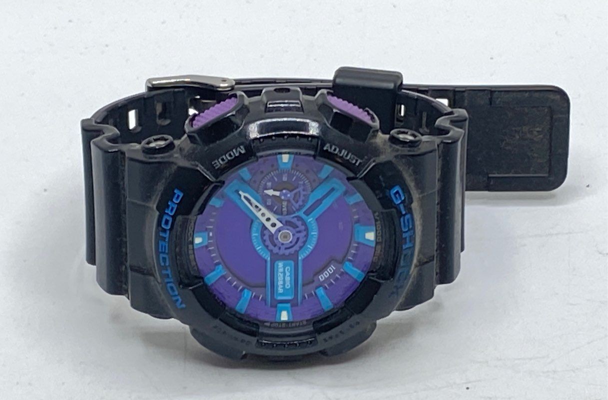 Casio G-Shock GA-110HC Hyper Colors Analog-Digital Bl… - Gem