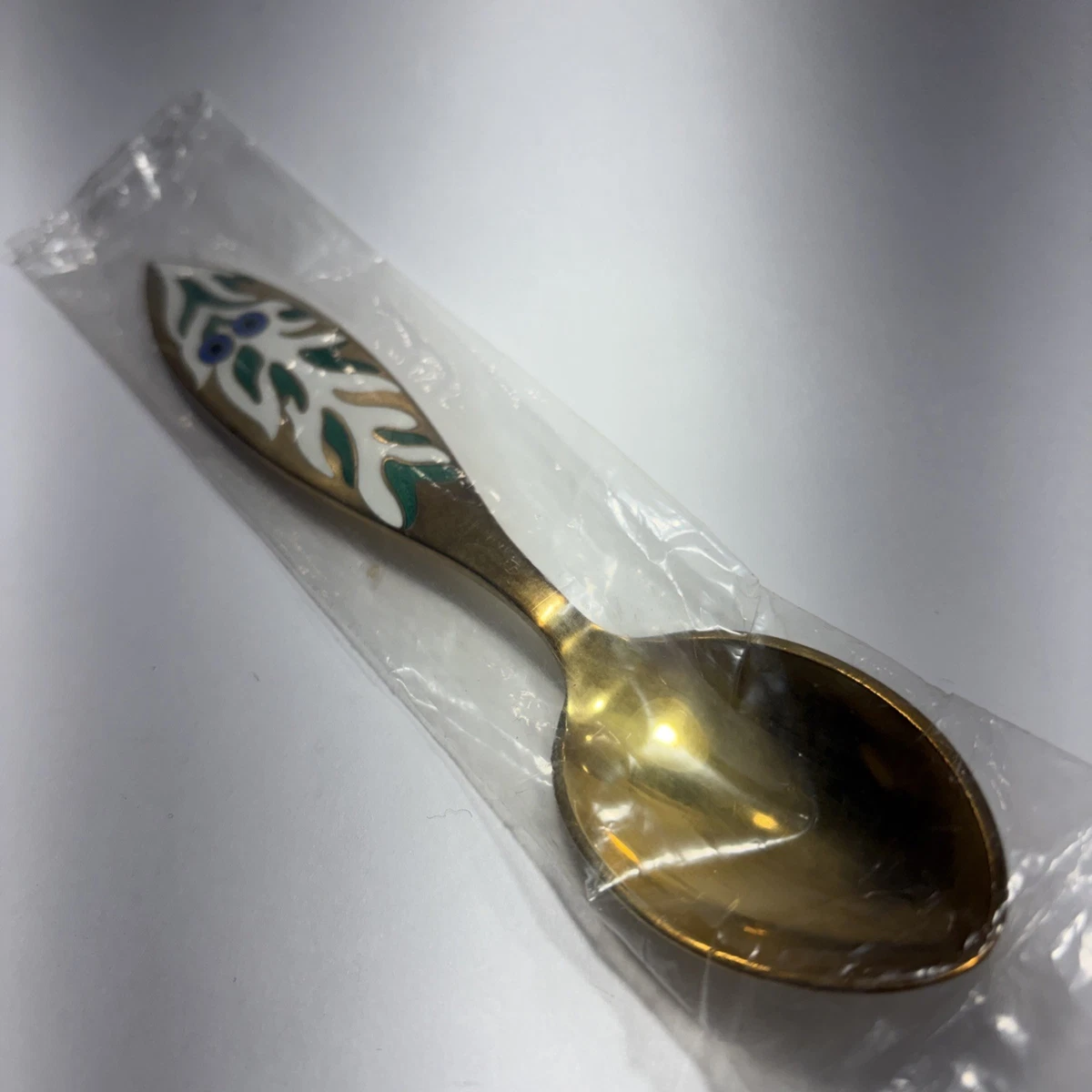 Cuillère de collection - Argent 925, Vermeil, Émaux - Georg - Catawiki