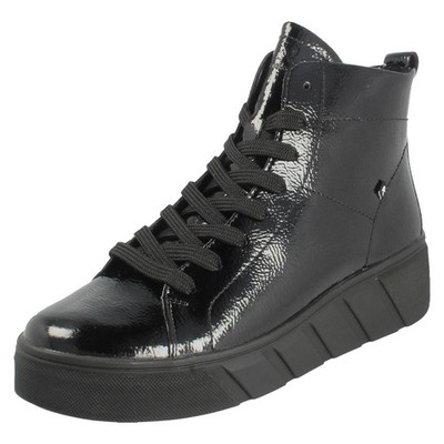Rieker Revolution Damen Stiefeletten mit Spitze und Reißverschluss - W0561