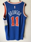 Jalen Brunson Signed Jersey New York Knicks Basketball Autographed Auto PSA COA