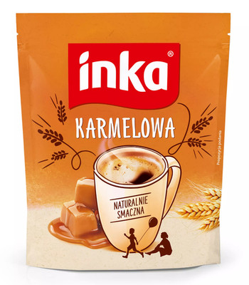 Inka Getreidekaffee Karamell instant 200g - löslicher Malzkaffee koffeinfrei