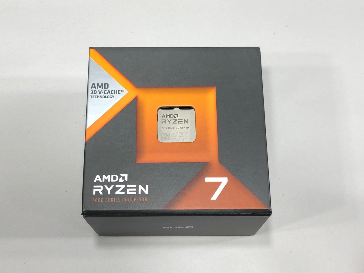 AMD Ryzen 7 7800X3D 7000 Series Processor 3D V-Cache Technology